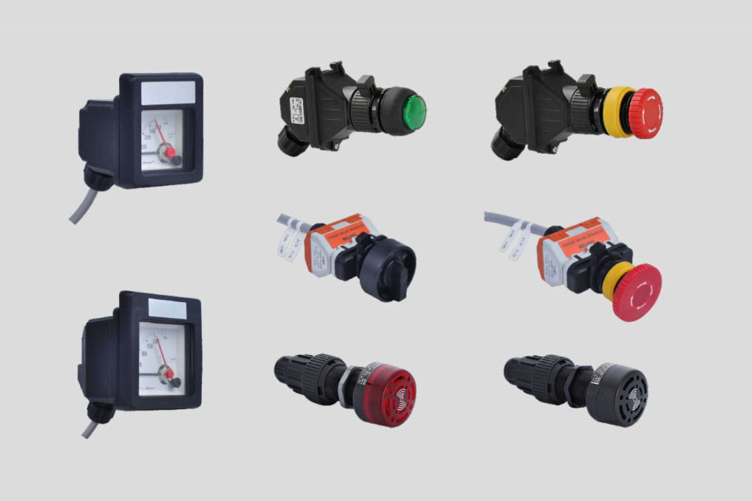 面板式安裝防爆電器